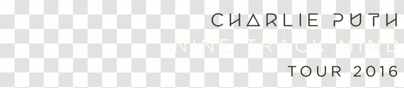 Logo Brand Font - Charlie Puth Transparent PNG