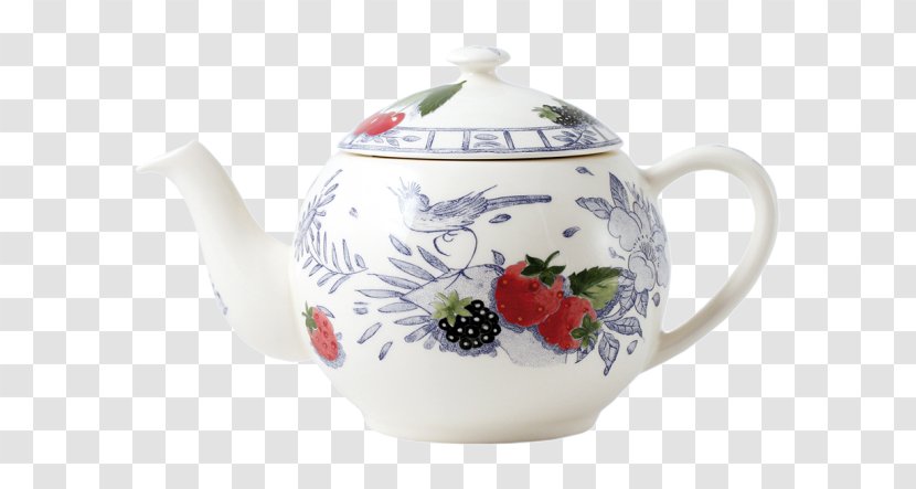 Faïencerie De Gien Teapot Faience Tableware - Blue - Kettle Transparent PNG