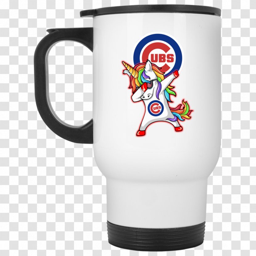 Chicago Cubs Coffee T-shirt Mug Unicorn - Dutch Bros Transparent PNG
