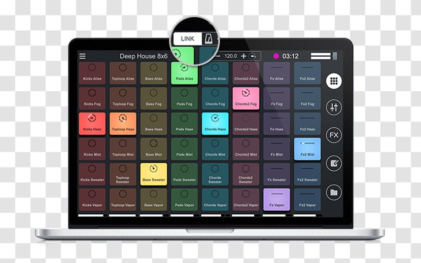 Remixlive - Software Developer - Drum Pads Computer MacOS Cross/CrossDJAndroid Transparent PNG