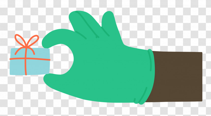 Hand Pinching Present Hand Gift Transparent PNG