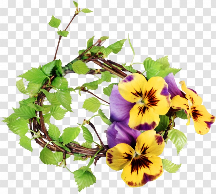 Flower Of The Fields Bouquet Cut Flowers Pansy - Garden Roses - Waterlily Transparent PNG