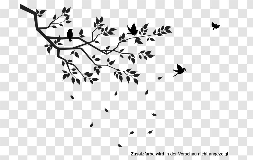 Wall Decal Branch Twig Tree Furniture - Monochrome Photography Transparent PNG