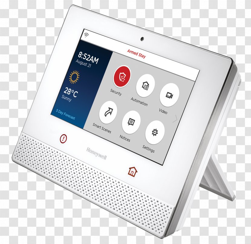 Security Alarms & Systems Home Honeywell Lyric Automation Kits - Key Pad Symbles Transparent PNG