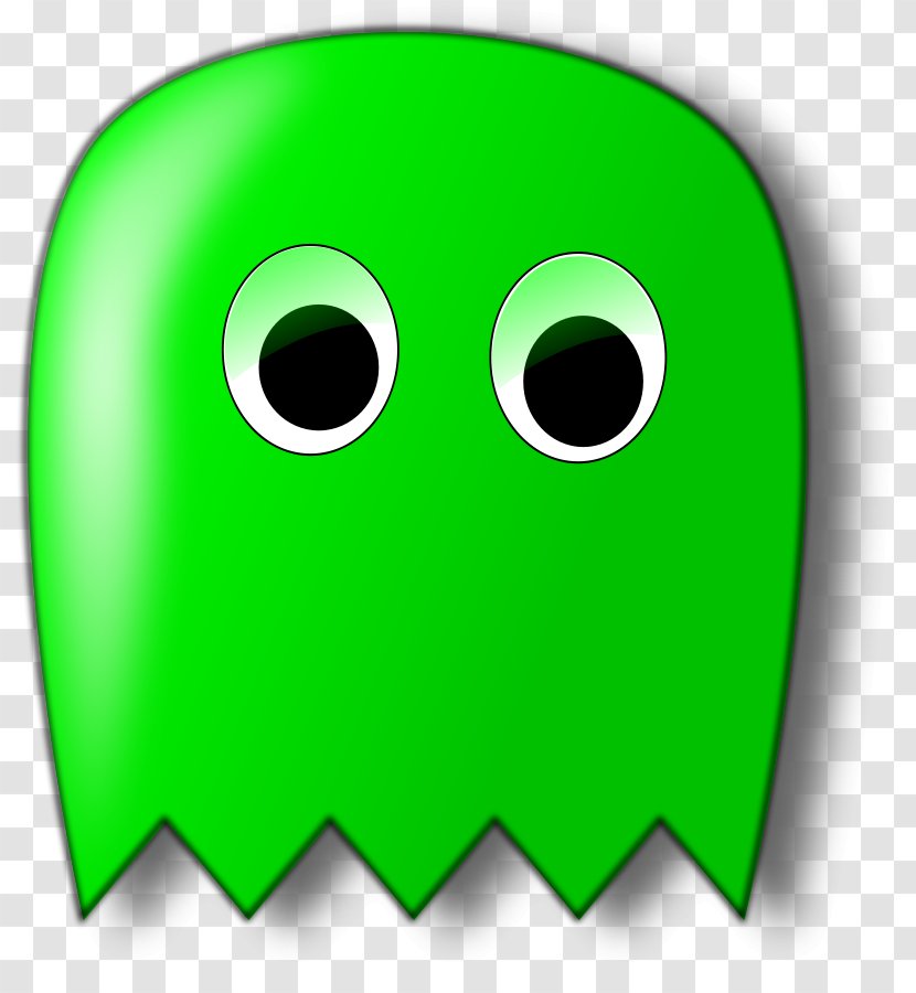 Ms Pac Man Ghost Clip Art Video Game Halloween Clipart Transparent Png