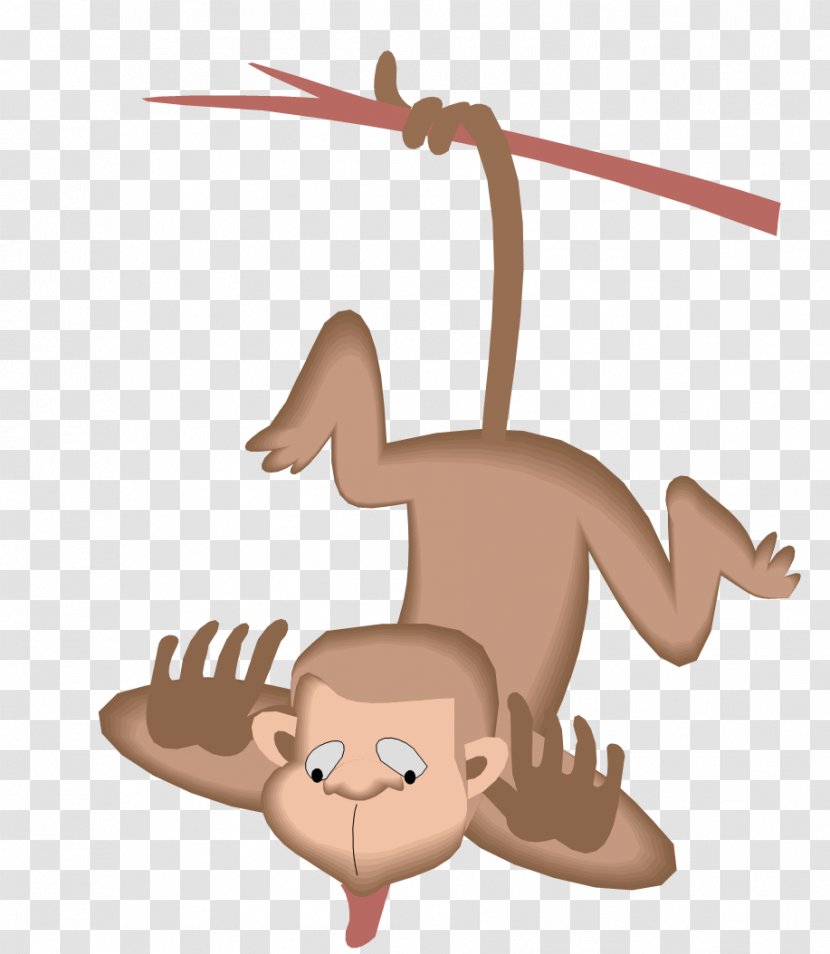 Monkey Day Clip Art - Hand Transparent PNG