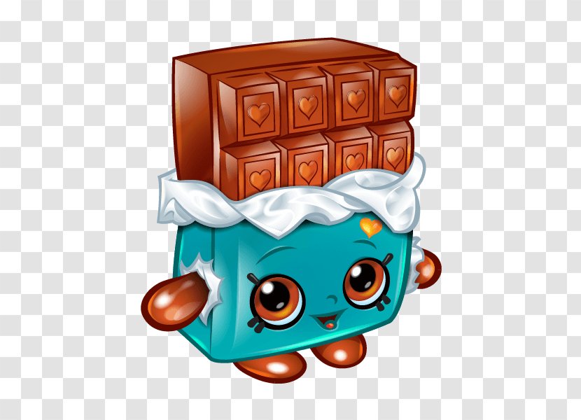 Chocolate Bar Shopkins Cupcake - Choco Crunch Transparent PNG