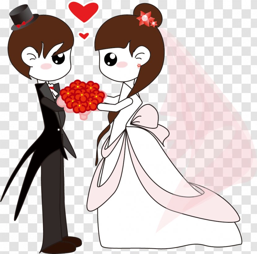 Marriage Wedding Invitation Cartoon - Flower Transparent PNG