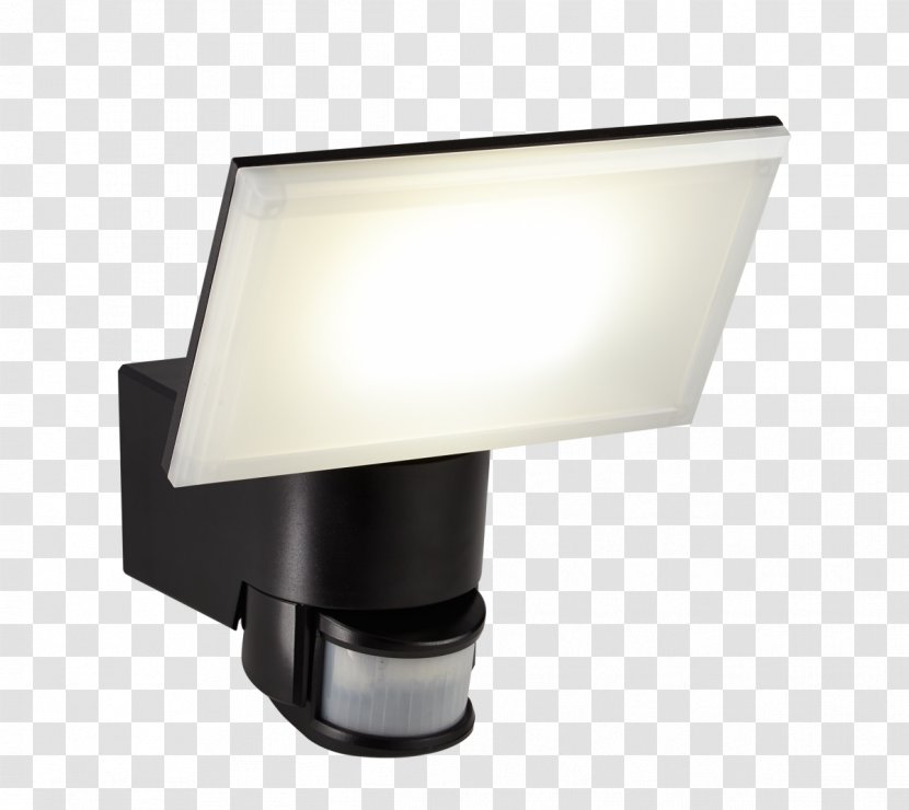 Floodlight Light Fixture LED Lamp Light-emitting Diode - Passive Infrared Sensor - Architectural Engineering Transparent PNG