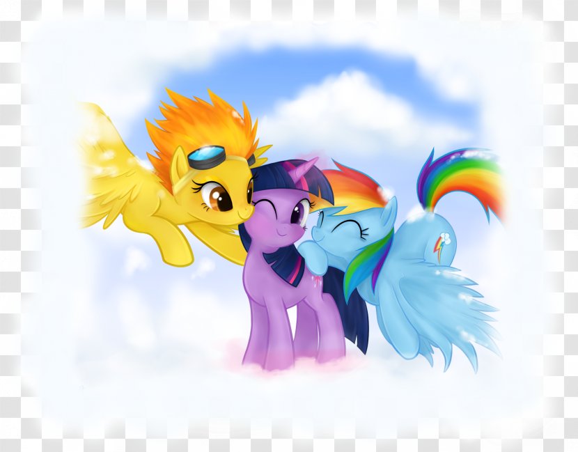 Rainbow Dash YouTube Pony Mammal - Organism - Feather Transparent PNG