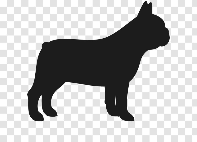 French Bulldog Pug American Puppy - Black And White Transparent PNG