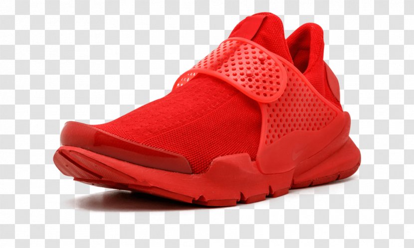 Red Nike Sock Shoe Sneakers Transparent PNG