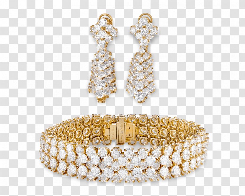 Earring Pearl Van Cleef & Arpels Jewellery Gold - Gemstone Transparent PNG