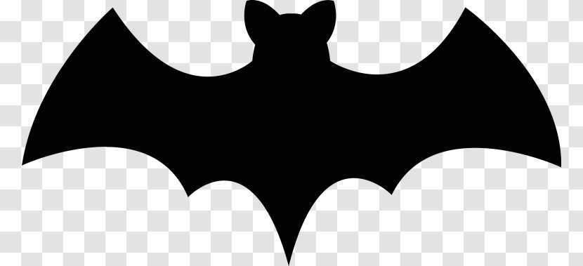 Bat Silhouette Clip Art - Wing Transparent PNG