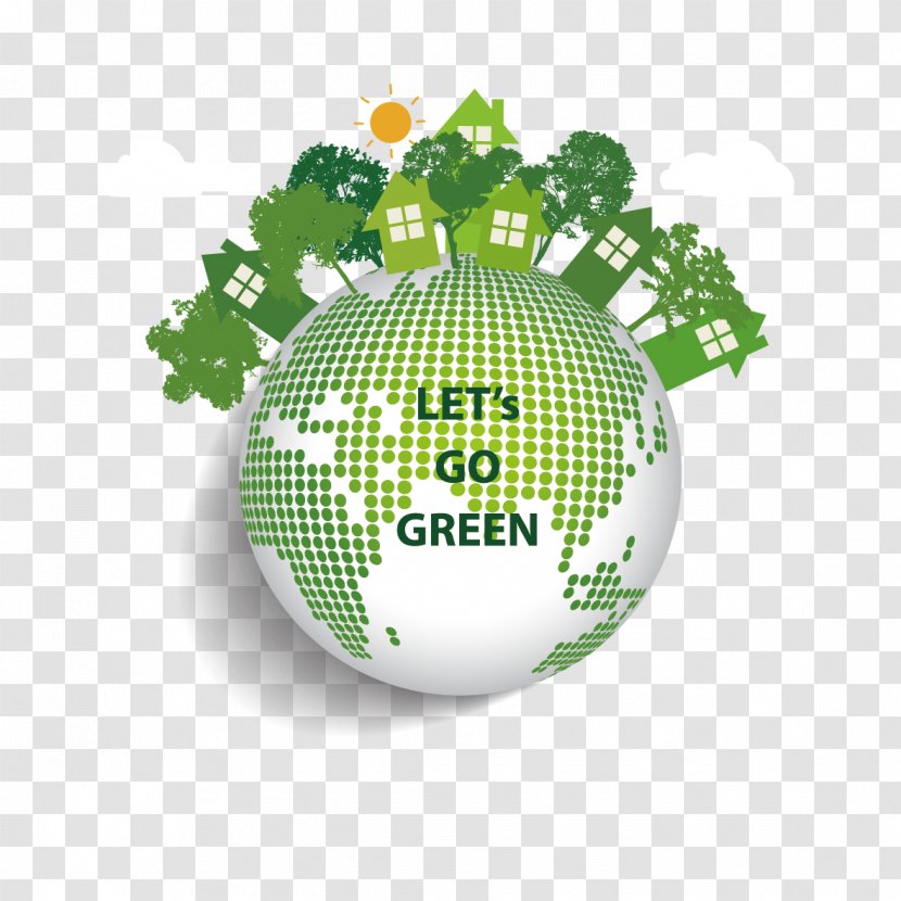 Ecology Green Bank Environmentally Friendly - Earth Transparent PNG
