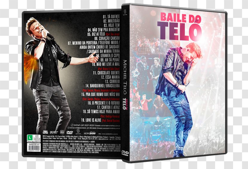 Baile Do Teló (Ao Vivo) Compact Disc DVD Cadmium Poster - Bra - SERTANEJO Transparent PNG