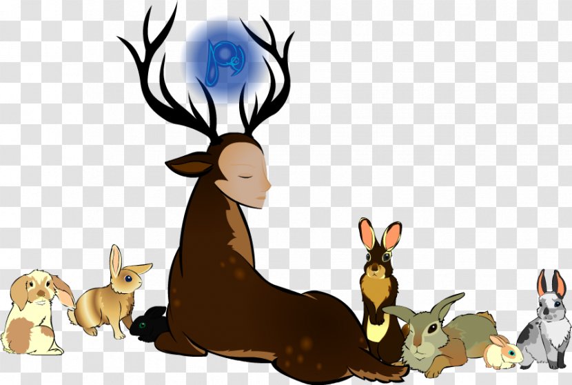 Reindeer The Endless Forest White-tailed Deer Rabbit - Wildlife Transparent PNG