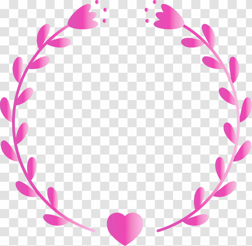 Heart Pink Love Magenta Heart Transparent PNG