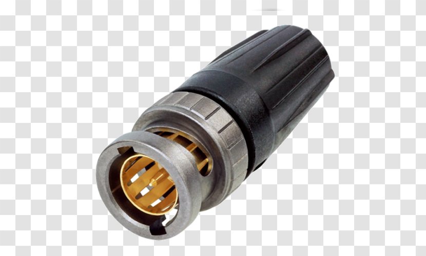 BNC Connector Neutrik Coaxial Cable Electrical XLR - Speakon Transparent PNG