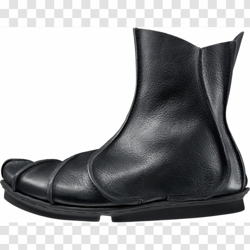 Motorcycle Boot Leather Shoe Walking - Black M Transparent PNG