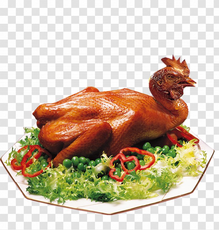 Turkey Roast Chicken Barbecue Thanksgiving - Garnish Transparent PNG
