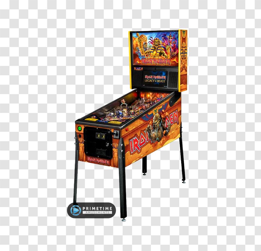 Iron Maiden: Legacy Of The Beast Stern Electronics, Inc. Pinball World Tour - Chicago Gaming - Maiden Transparent PNG