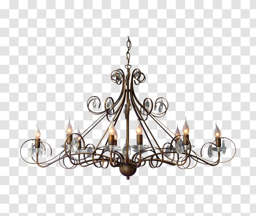 Chandelier Light Fixture Antique Furniture - Bedroom Transparent PNG