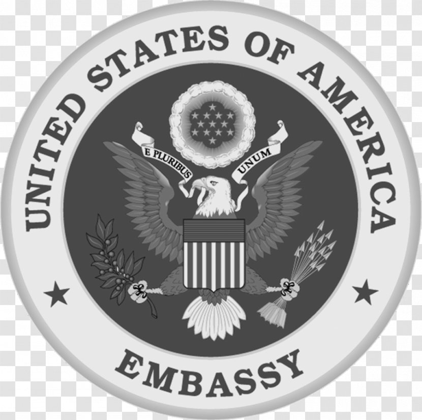 Embassy Of The United States, Baghdad U.S Diplomatic Mission White House - Emblem Transparent PNG