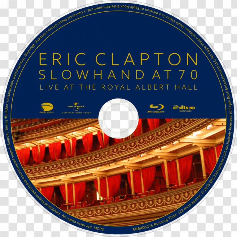 Blu-ray Disc Slowhand At 70: Live The Royal Albert Hall YouTube DVD Film - Heart - Cinema Transparent PNG