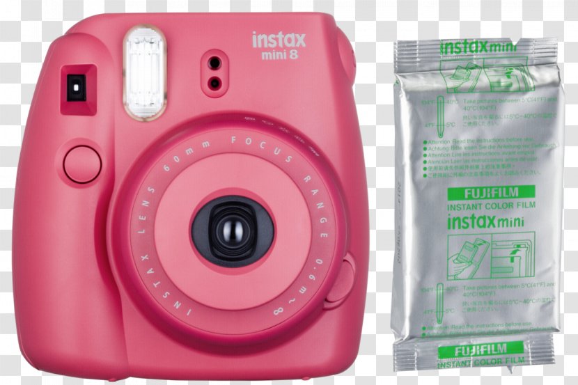 Photographic Film Fujifilm Instax Mini 8 Instant Camera - 10 Exp 2 Cassettes Transparent PNG