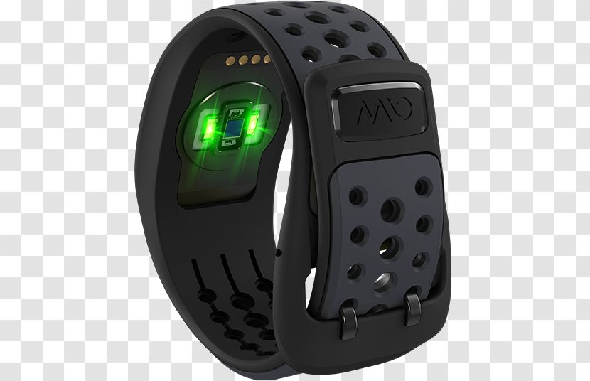 Heart Rate Monitor Mio LINK Wristband - Fitness App - Ekgmonitoring Transparent PNG