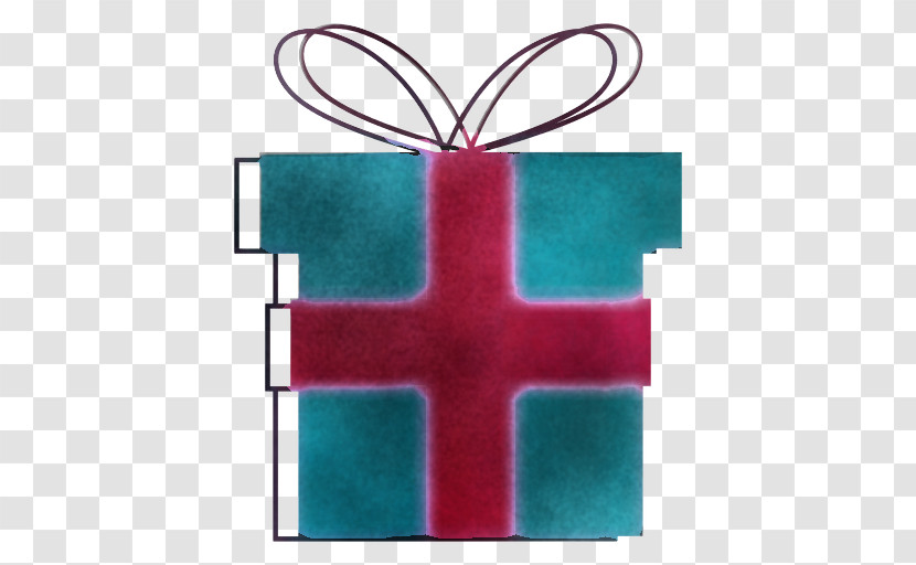 Turquoise Teal Turquoise Cross Symbol Transparent PNG