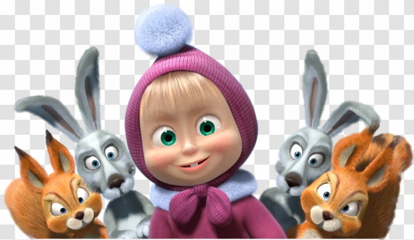 Masha And The Bear - Terrible Power Transparent PNG