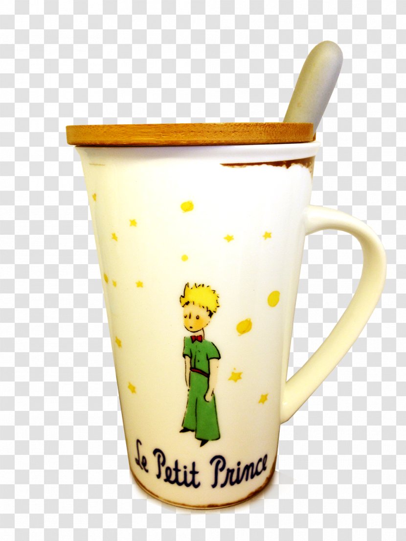 The Little Prince Coffee Cup Sleeve Ceramic Mug - Flowerpot - Le Petit Transparent PNG