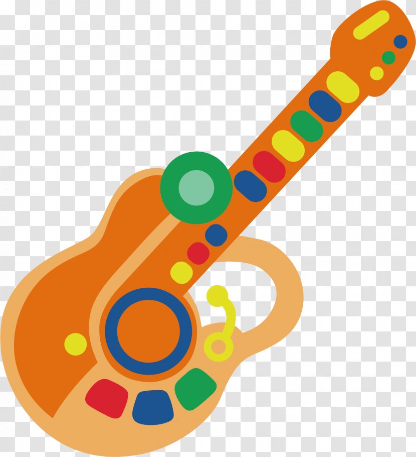 Toy Cartoon - Rocking Horse - Color Guitar Vector Transparent PNG