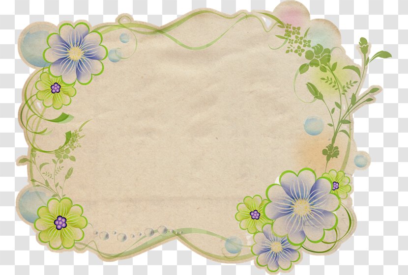 Floral Design Sticker Scrapbooking Transparent PNG