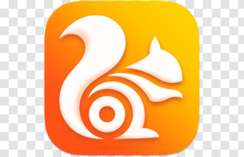 UC Browser Web Ad Blocking Android Mobile - Orange Transparent PNG