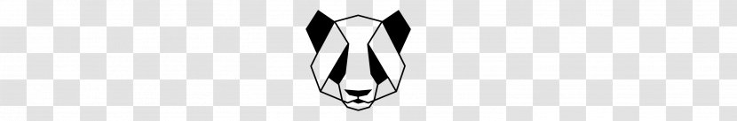 Giant Panda Geometry Body Jewellery - Design Transparent PNG