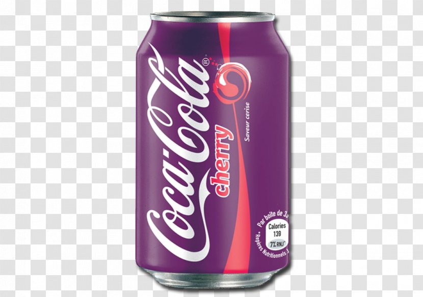 Coca-Cola Cherry Fizzy Drinks Diet Coke - Coca Cola Transparent PNG