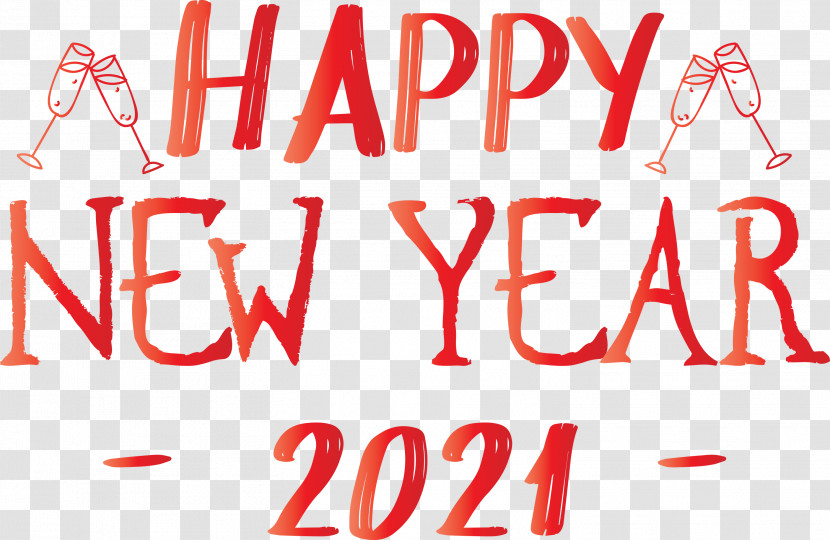 Happy New Year 2021 2021 New Year Transparent PNG