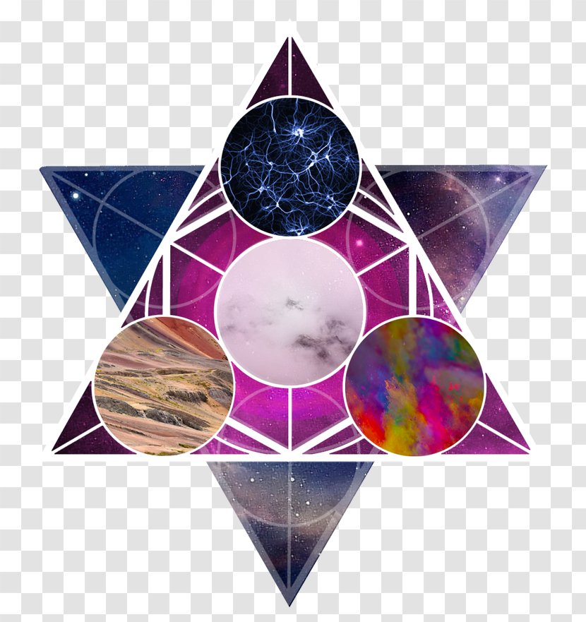 Triangle Sacred Geometry Circle Line - Alchemical Symbol - Ancient Qixi Festival Transparent PNG