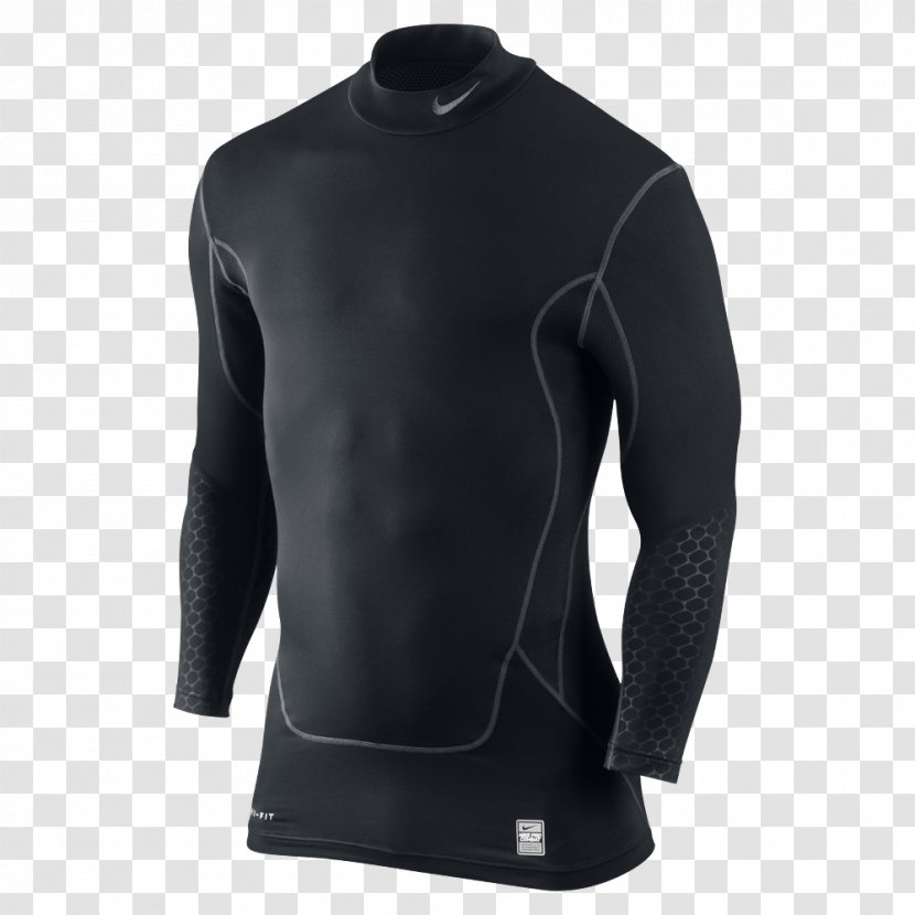 Long-sleeved T-shirt Nike Top - Sleeve - Dry Fit Transparent PNG