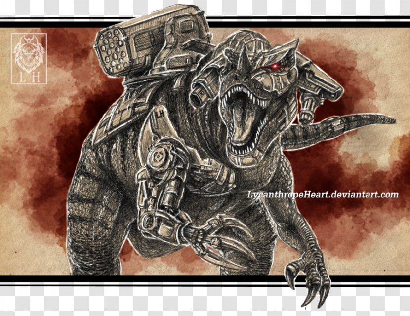 Tyrannosaurus Drawing Dinosaur Art - Mythical Creature Transparent PNG