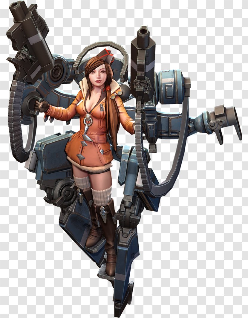 Vainglory Daisy Johnson Game Android Character - Machine Transparent PNG