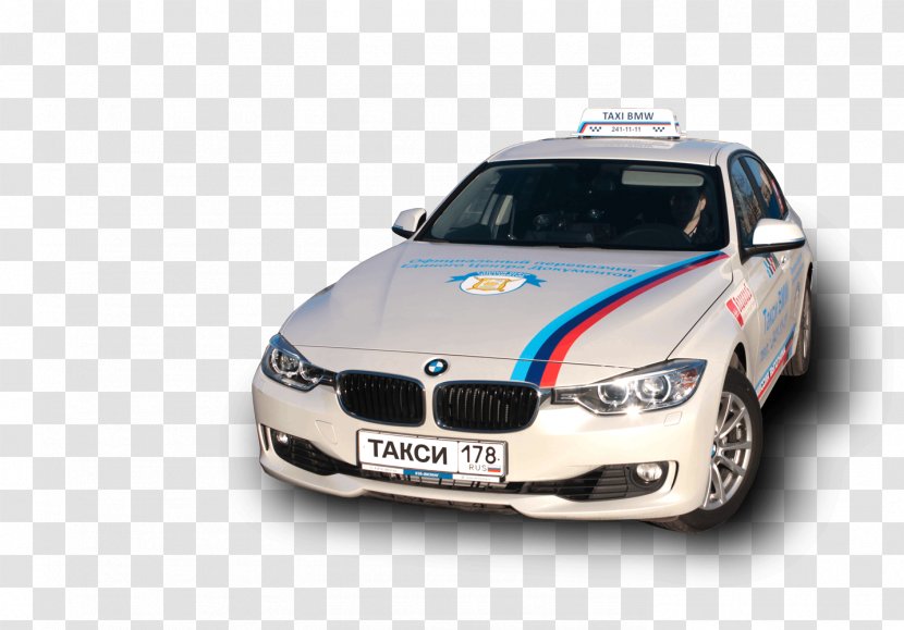 BMW 3 Series Taxi Car Такси - Sports - Bmw Transparent PNG