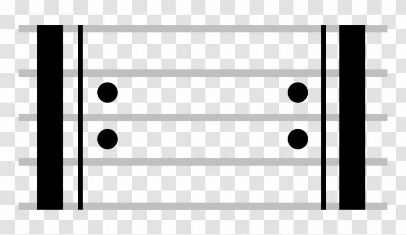 Repeat Sign Musical Notation Note Bar - Frame Transparent PNG