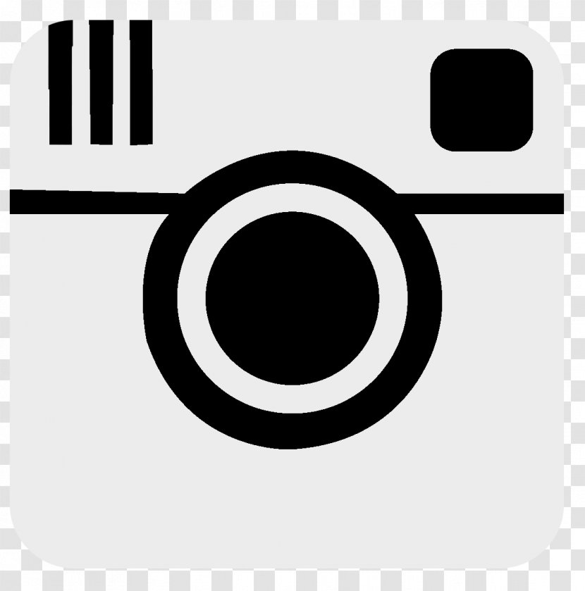 Logo Clip Art Image - Rectangle - Instagram Black And White Outline Transparent PNG