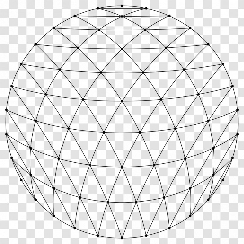 Circle Symmetry Point Pattern - Monochrome Transparent PNG