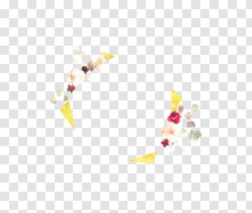 Cartoon Confetti - Flower Transparent PNG