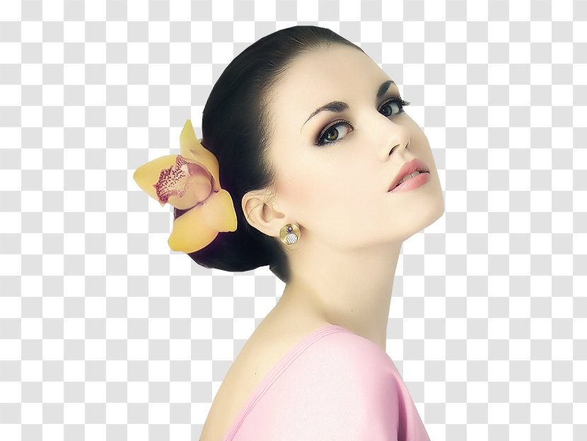 Woman Clip Art - Skin - Forehead Transparent PNG
